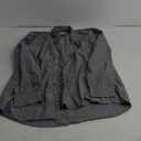 Cotton King Mens Dress Shirts 100% Cotton Long Sleeve Solid Formal Shirts for Men Button Down Business Casual Oxford Shirts with Pocket - Carbon Black - (XL)