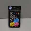 HP 910 Black, Cyan, Magenta, Black Ink Cartridge (Black XL + CMY)
