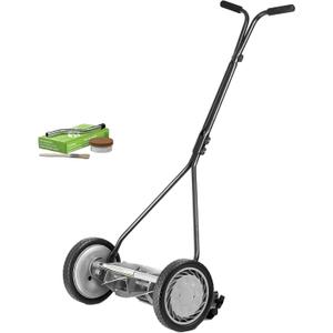 American Lawn Mower Company 1415-16SK 16-Inch 5-Blade Push Reel Lawn Mower with Sharpening Kit
