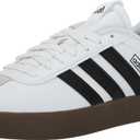 adidas Womens VL Court 3.0 Sneaker (9.5, White/Black/Grey)