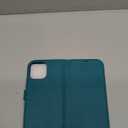 TUCCH Case Wallet for iPhone 16 Pro Max, RFID Blocking [4 Card Holder] Kickstand Shockproof TPU Interior Case, PU Leather Magnetic Flip Folio Cover Compatible with iPhone 16 Pro Max 2024, Cyan