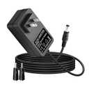 6V 2A Power Supply AC Adapter DC 6Volt Power Adapter Charger DC in 6V Power Cord for Elliptical ProForm XP 110, Speakers, Digital Photo Frames Equipment DC6V 5.5mm x 2.1mm/5.5mm x 2.5mm