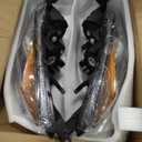 2 Pcs Front Headlight Assembly, Compatible with 20102013 Mazda3, 4-Doors