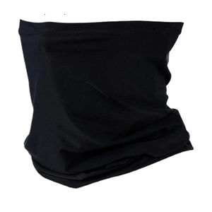 Outdoor Sports Protection Cycling ice Silk mask Balaclava hat Breathable Quick-Drying ice Sense Headscarf(Black), Size M