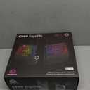 Cloud Nine ErgoTKL Ergonomic Tenkeyless Mechanical Keyboard for PC  Kailh Brown  TKL RGB Backlit Ergo Split Key Board