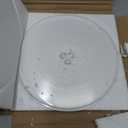 Microwave Glass Plate 14 1/8 inch - Exact Replacement for Microwave Turntable Part Numbers W10531726 / W11358813 and W11402532 - Dishwasher Safe