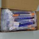 U-100 Syringes, 1ml syringe, 31g 5/16 1cc syringe with needle, lab syringes, Pack of 100