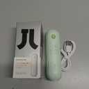 JISULIFE Handheld Mini Fan, 3 IN 1 USB Rechargeable Portable Fan [12-19 Working Hours] with Power Bank, Flashlight, Pocket Design for Travel/Summer/Concerts/Lash, Gifts for Women(Green) 