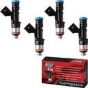 Set of 4 Fuel Injectors 4892844AA FJ1135 Replacement Compatible with Fiat 500 2012-2015 1.4L L4 VIN:R - Replaces 4892844AB RL892844AA 04892844ab