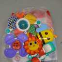 Lynncare Adjustable Arch Bassinet Toys for Infant & Toddlers, Stroller Arch, Baby Crib Toys with Fascinating Hanging for Stimulating Babys Senses and Developing Motor Skills (Set5)