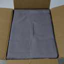 ZPECC Bulk Flat Sheets Only Twin Size 6 Pack, Easy Sort Top Bed Sheet by Color-Coded Label, Soft Durable Brushed Microfiber Fabric Hotel Airb&bs Essentials for Hosts, 66"x96", Light Gray