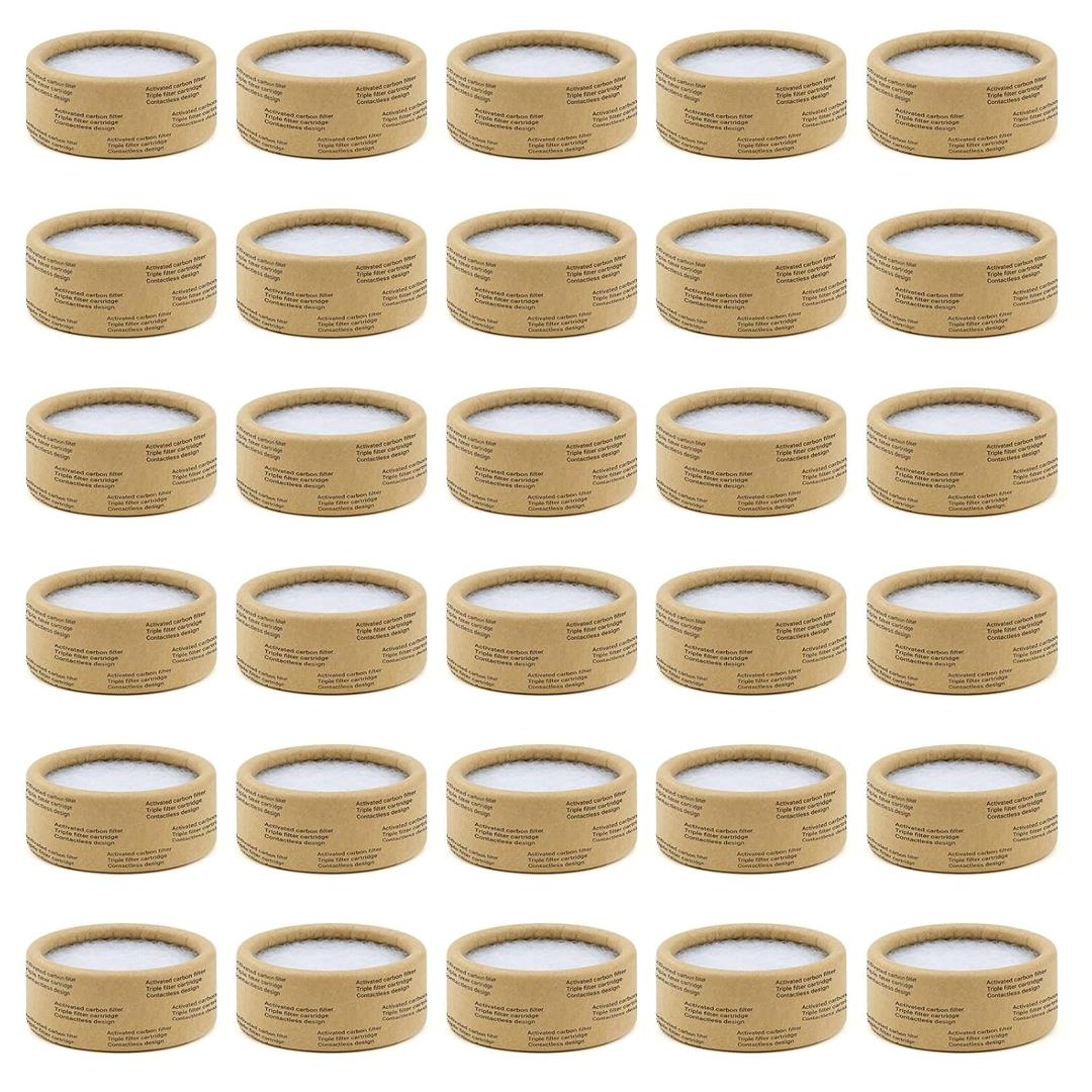 Replaceable Activated Carbon Filters for Universal Silicone Mouth Funnel (100 pcs)