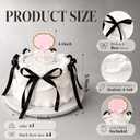 Fake Cake 6.2 Inch Reusable Birthday Prop, Artificial Cake for Party Decor