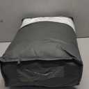 Pursky Women's Waterproof Ski Jacket Winter Puffer Snow Coat Fur Hooded Raincoat (Large, White Black)