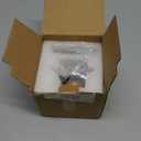 Chrome Bathtub Drain Tip-Toe Single Hole, Hidrop Tub Drain Trim Set Conversion Kit Assembly, Coarse Thread Replacement Trim Kit with 1-Hole Overflow Faceplate Includes an Adapter, Chrome Plated