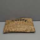 4-pack Reusable Produce Bags Grocery Washable XL, Organic Cotton Mesh Produce Bags Double-Stitched Vegetable Grocery Reusable, Tare Weight, Cotton Produce Bags Reusable Washable, Produce bgs XL (Natural)