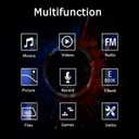 MP3 Player, Music Player with 16GB Micro SD Card, Build-in Speaker/Photo/Video Play/FM Radio/Voice Recorder/E-Book Reader, Supports up to 128GB (Dark Blue)