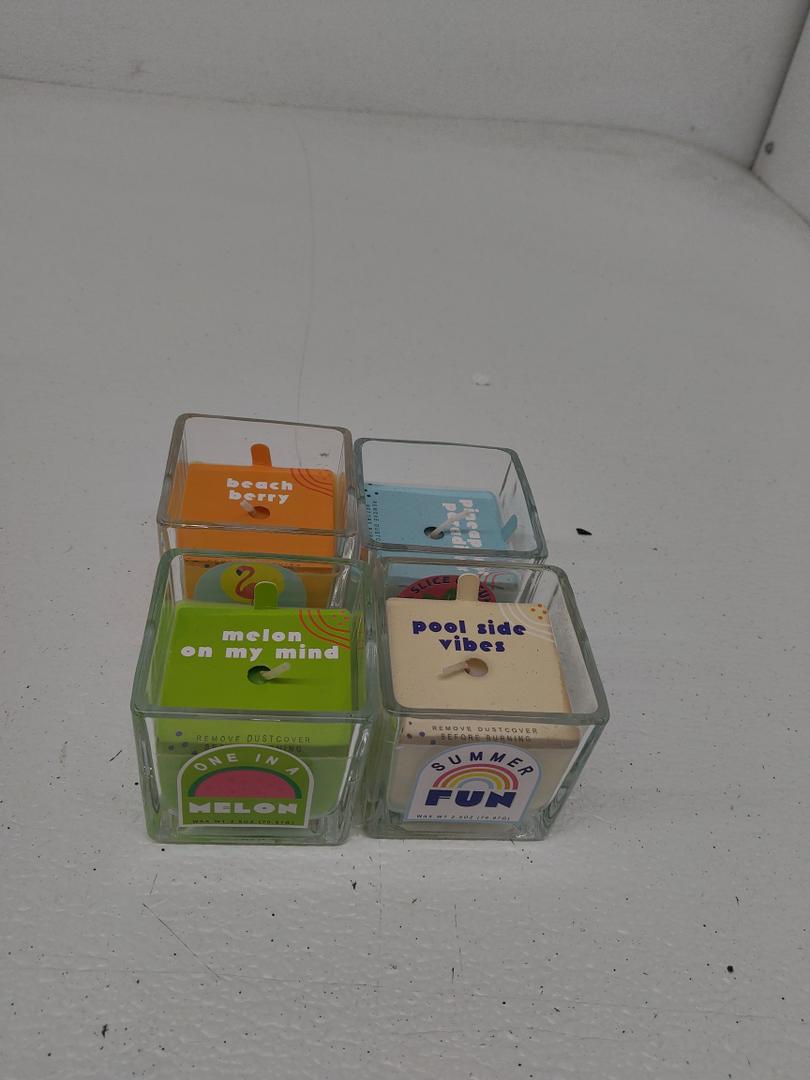 Candle Mixed Pack of 4