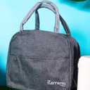 Lunch Bag Women, Tote Lunch Bag Reusable Insulated Large Capacity Lunch Box Waterproof Insulated Lunch Box, Handheld Lunch Bag Thermal Insulated Lunch Container for Men Women Work Picnic Beach,, 1 Pack