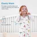 TotAha Toddler Sleep Sack with Feet 3t,TOG 0.5, Light and Soft Baby Wearable Blanket for Walkers, 2 Pack