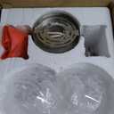 WILON 2-Light Bathroom Vanity Light, Brushed Nickel Vanity Lights for Bathroom, Modern Light Fixtures Over Mirror, Silver Sconces Wall Lamp for Living Room Bedroom Kitchen