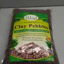 Halatool 10LB Leca Clay Pebbles for Plants 4mm-16mm Clay Balls Hydroton Leca Balls for Indoor Plants Hydroponic Growing Gardening Orchids Drainage Decoration Aquaponics