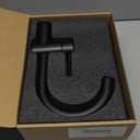 KENES Matte Black Bathroom Sink Faucet, Bathroom Faucets Single Handle Modern Prep Wet Bar Sink Faucets with Drain Assembly & Deck Plate, Farmhouse RV Camper Outdoor Utility Faucet, KE-9005B-2 (Short)