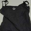 QINSEN Womens Spaghetti Strap Sweetheart Neck Sleeveless Top Slim Fit Going Out Camisole Basic Top (Small, Black)