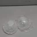 Two Full Milk Collector Cup Sets with 17mm Flange Compatible with Momcozy S12 Pro/S9 Pro Breast Pump, NOT for S9/S12, Replacement Pump Parts with Duckbill Valve, Flange, Diaphragm, Linker, Collector (2p Overall-17mm)