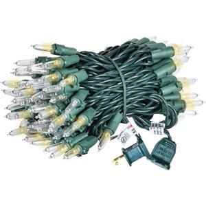 100 LED Christmas Twinkle Lights, 25 of 100 Lights Twinkle, 33ft Mini Christmas String Lights for Indoor & Outdoor, Connect up to 22 Sets End to End for Christmas Tree, Party, Home (Warm White)