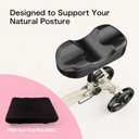 Knee Scooter Foldable Knee Scooter for Adults for Foot Surgery Knee Walker for Ankle Foot Recovery Crutch Alternative Beige