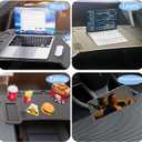 Car Desk for Tesla Model 3 Y, Foldable Tesla Desk for Laptop, Car Table Tray for Tesla Passenger Seat, Tesla Table Travel Tray for Kids, Food & Tablets, Tesla Tray Long Trip Essentials