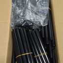 Mavivegue 6 Tier Shoe Rack for 25-30 Pairs of Shoes,Metal Shoe Rack with Hook and Side Pocket for Closet,Entryway,Hallway,Dorm (6 Tier with Hook)