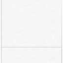 PrintWorks Professional 3 1/4" Horizontal Perforated Paper 8.5 x 11 - Perfect For W-2, 1099, & Statement Use - Made in the USA - 500 Sheets - 20 lb - Printer Compatible - White (04115)