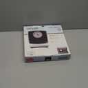 Taylor Battery Free Analog Scales for Body Weight, 330LB Capacity, Easy to Read Large 4.25-inch Dial, 10.3 x 10.6-inch Vinyl Mat Platform, Black