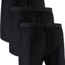 Under Armour mens Lounge Tech Mesh Boxer (Black, XXL)