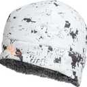 EDTREK Ultra Performance Insulated Beanie Hat for Cold Weather - Waterproof and Windproof Backcountry Winter Hat (Large, Snow Digital Camo)