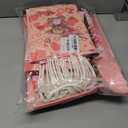 PARSUP 36pcs Valentine’s Day Gift Bags with 48 sheet Red Pink Tissue Paper, Goodie Bags, Valentine Candy Bags, Gift Bags for Lover, Treat Bags for Boyfriend, Girlfriend, Birthday Party Decor