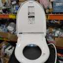 Bio Bidet BB2000 Bliss Electric Bidet Toilet Seat, Warm Water with Air Dryer, Heated Seat with Sensor and Slow Close Lid, Night Light, Remote Control, Elongated, White