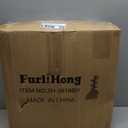 Furlihong 3819BH Portable Tennis Ball Machine  5 Adjustable Angles, 2 Power Levels, 4 Serve Intervals, Up to 30 MPH, for All Skill Levels Training