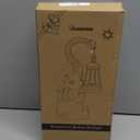 ILLUMINEW Solar Outdoor Garden Decor Elephant Statues Lights, Lucky Elephant Unique Mom Birthday Gifts for Mom, Housewarming Gifts and Yard Decoration, Cute Birds Garden Sculpture Decor