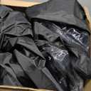 10L0L 4-Passengers Golf Cart Driving Enclosure for Club Car Precedent, 600D Clear Window Rain Cover, All Weather Waterproof Windproof Snowproof Storage Covers(Black)