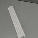 Delamu 56.7in Cord Hider, Cord Covers for Mini Wire on Wall, Paintable Cable Hider Wire Covers for Cords, Self-Adhesive Cable Cover Management, Easy Set-up Wires Hiders for TV, W0.55 H0.4in, White