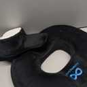 Everlasting Comfort Donut Pillow for Tailbone Pain Relief Ergonomic Seat Cushion - Hemorrhoid Pillow for Sitting- Ideal Memory Foam Coccyx Chair Cushion for Postpartum Pregnancy, Anti-Slip, Washable