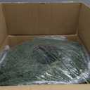 Christmas Cedar Garland Realistic with Lights - 2 Pack Cypress Decorations 12ft for Mantle Lighted Faux Pine Garlands for Home Indoor Stairs Railing Fireplace 12 Ft Outdoor Prelit Door Decor