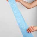 4 x Bride to Be Sash Blue Bachelorette Party Costume Accessories Party Favors Bridal Shower Accessory, Bach Party Decorations, Engagement Party Supplies (Blue)