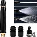 High Pressure Hose Nozzle & Water Gun, Heavy Duty Metal Garden Hose Nozzle with Adjustable Spray, Pressure Washer Hose Attachment for Car Washing, Patio Cleaning & Plant Watering