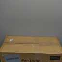 Flush Mount Ceiling Fan no light with Remote, 52 inch Low Profile Wood Ceiling Fan without light for Outdoor, Bedroom, Natural Wood and matte Black, DC Motor, 6 Speed