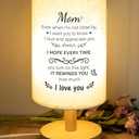 SOUHONEY Mom Birthday Gifts from Daughter Son, Birthday Gifts for Mother from Daughter Son, Unique Mothers Day Valentine Gifts for Mom, Beautiful Mother Lamp Gifts for Home Decoration