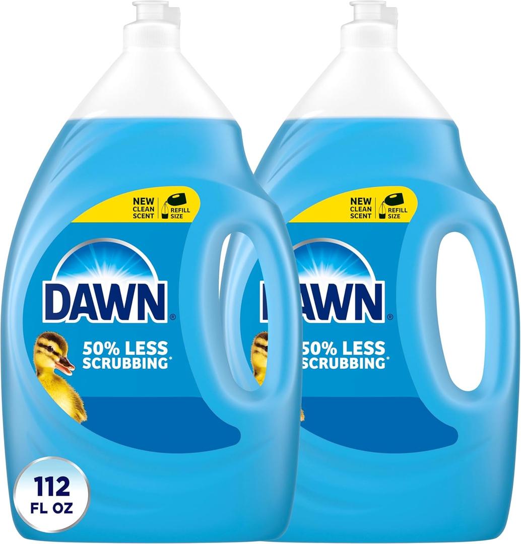 Dawn Dish Soap Ultra Dishwashing Liquid, Dish Soap Refill, Dish Detergent Liquid, Original Scent, 56 Fl Oz (Pack of 2)